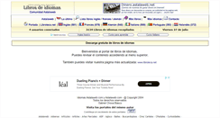 Desktop Screenshot of librosdeidiomas.com